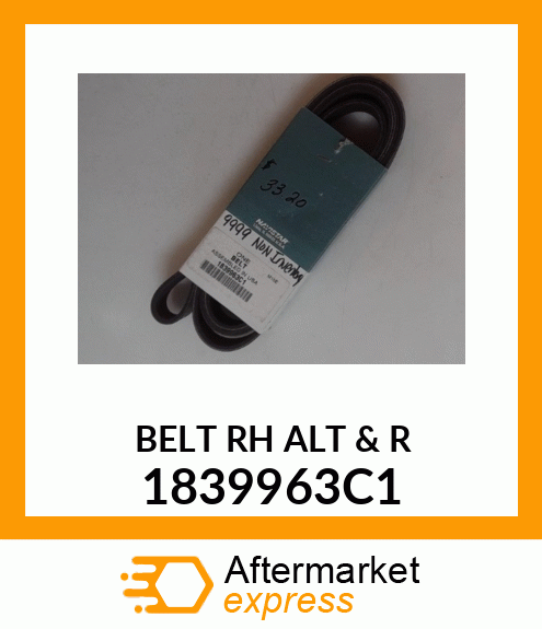 BELT RH ALT & R 1839963C1