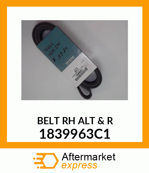 BELT RH ALT & R 1839963C1