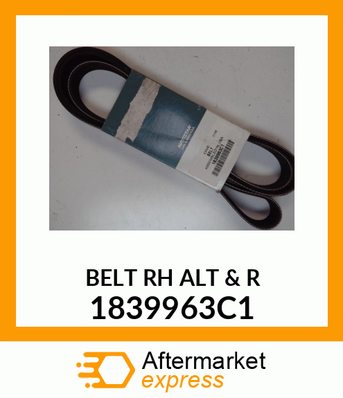 BELT RH ALT & R 1839963C1