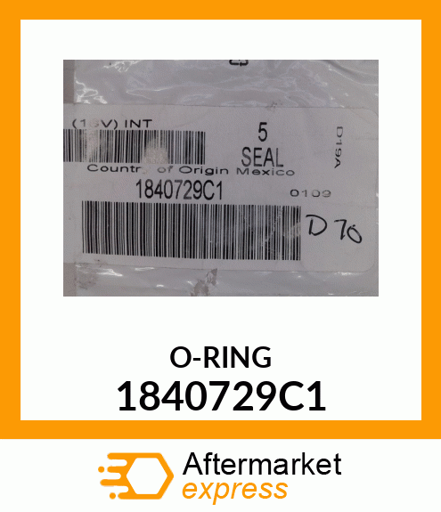 O-RING 1840729C1