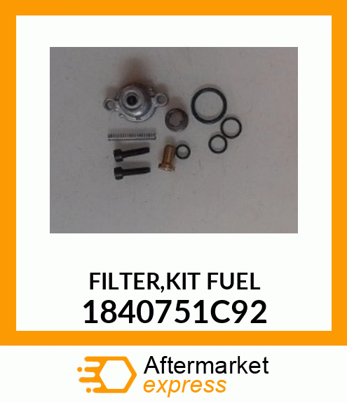 FILTER,KIT FUEL 1840751C92