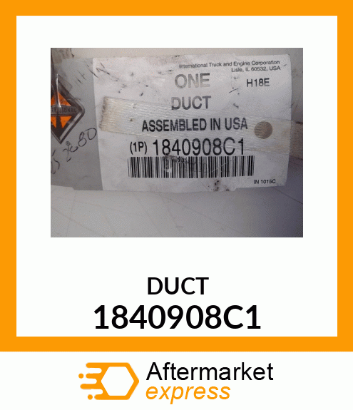 DUCT 1840908C1