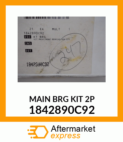 MAIN BRG KIT 2P 1842890C92