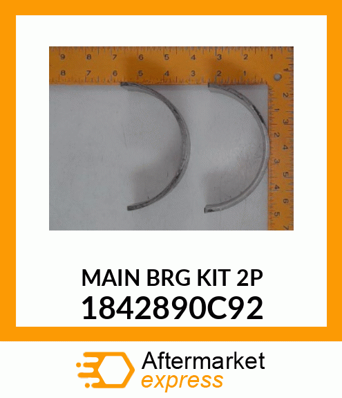 MAIN BRG KIT 2P 1842890C92