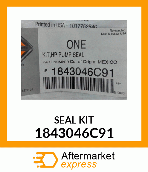 SEAL KIT 1843046C91