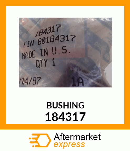 BUSHING 184317