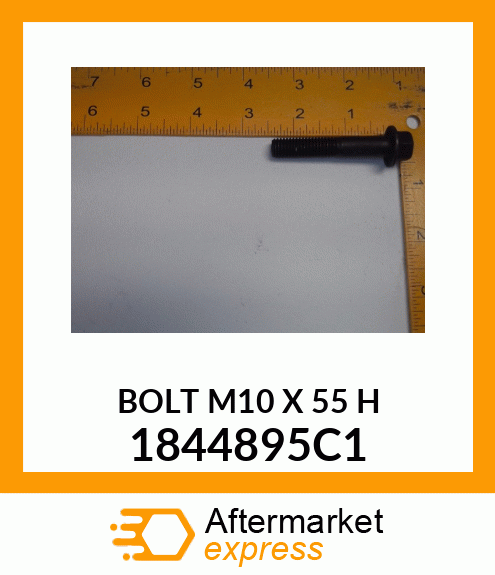 BOLT M10 X 55 H 1844895C1