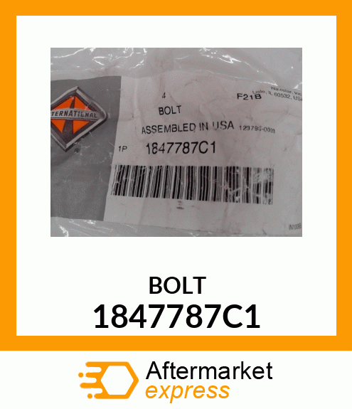 BOLT 1847787C1