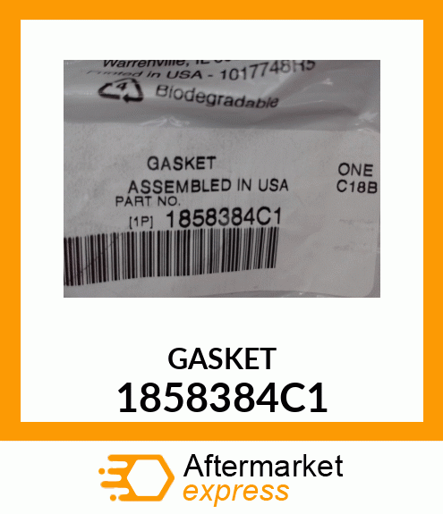 GASKET 1858384C1