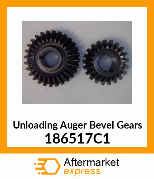 Unloading Auger Bevel Gears 186517C1