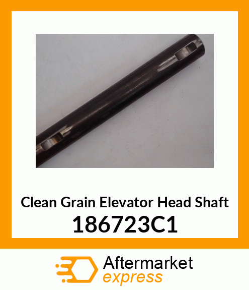 Clean Grain Elevator Head Shaft 186723C1