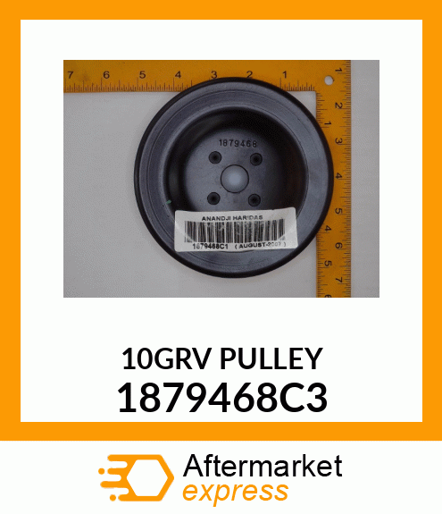 10GRV PULLEY 1879468C3