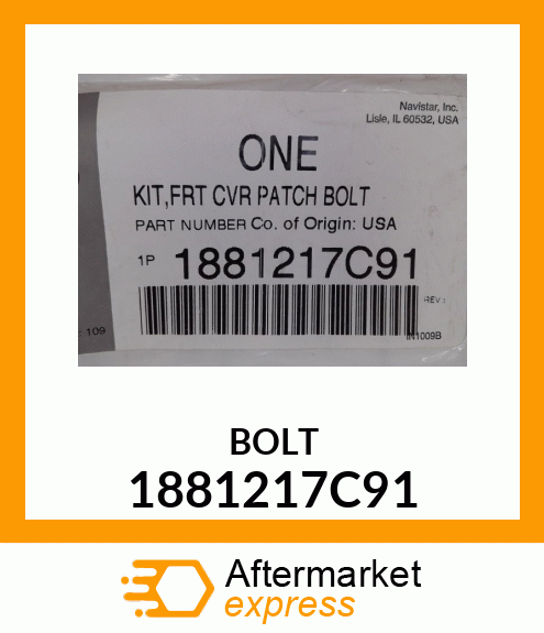 BOLT 1881217C91