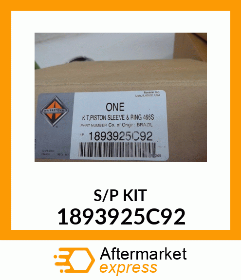 S/P KIT 1893925C92