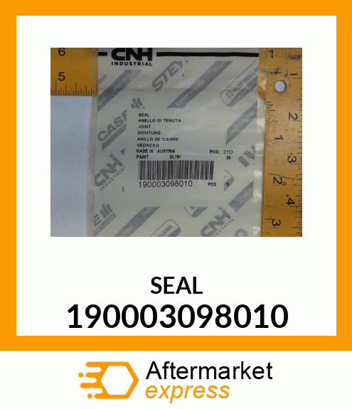 SEAL 190003098010