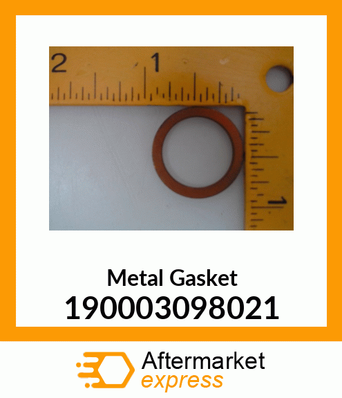 Metal Gasket 190003098021