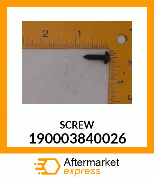 SCREW 190003840026