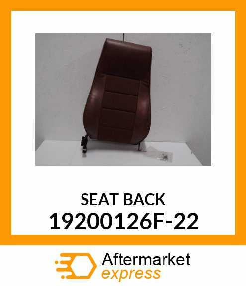 SEAT BACK 19200126F-22