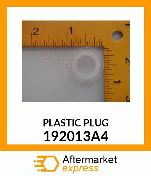 PLASTIC PLUG 192013A4