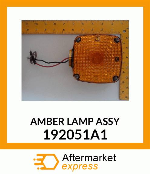 AMBER LAMP ASSY 192051A1