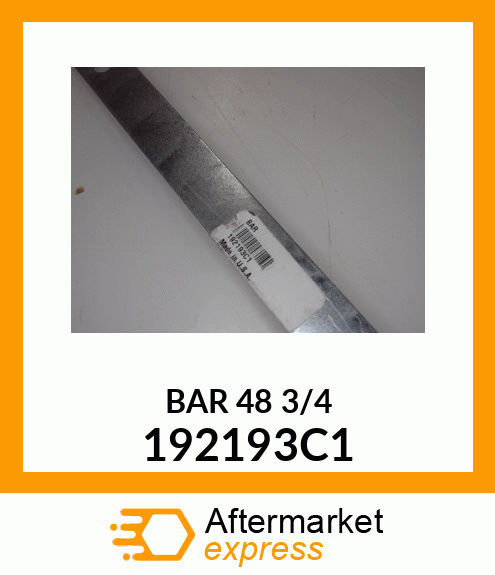 BAR 48 3/4 192193C1