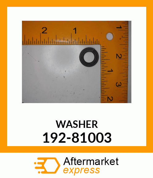 WASHER 192-81003