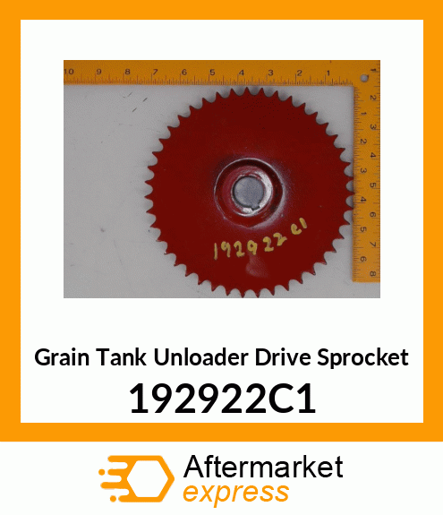 Grain Tank Unloader Drive Sprocket 192922C1