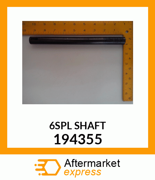 6SPL SHAFT 194355