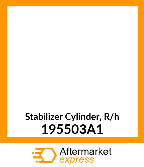 Stabilizer Cylinder, R/h 195503A1