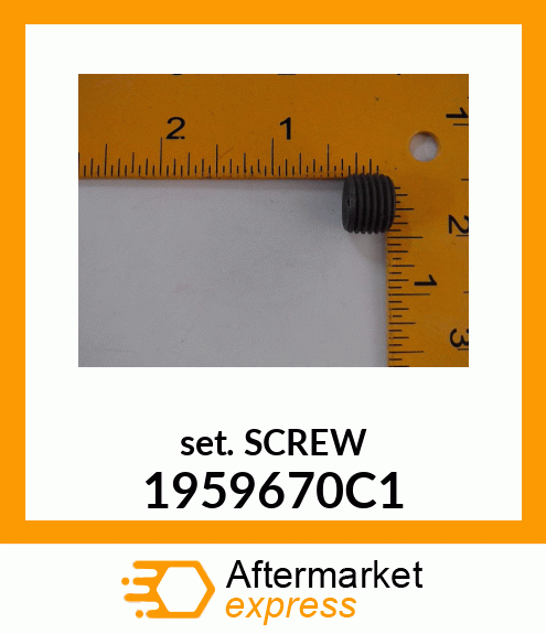 SET SCREW 1959670C1