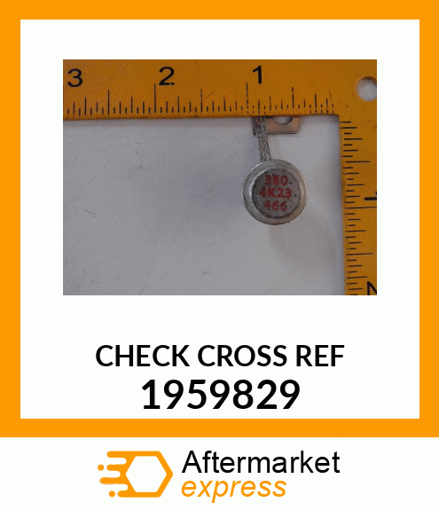 CHECK CROSS REF 1959829