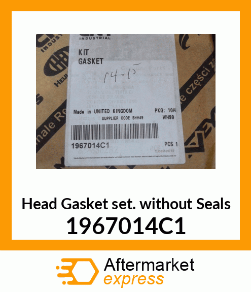 Head Gasket Set without Seals 1967014C1