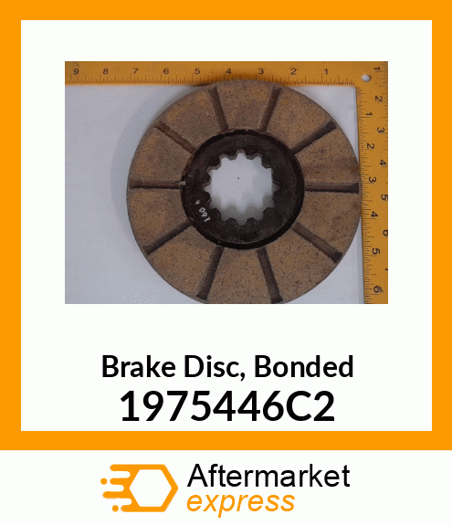 Brake Disc, Bonded 1975446C2