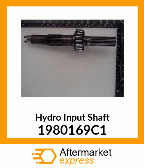 Hydro Input Shaft 1980169C1