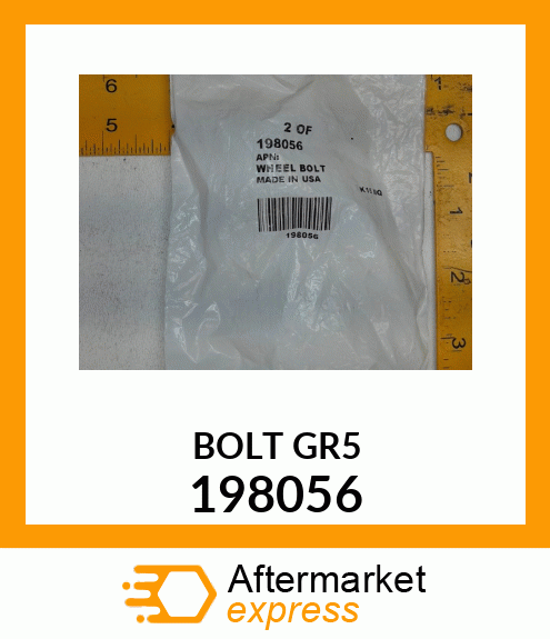 BOLT GR5 198056