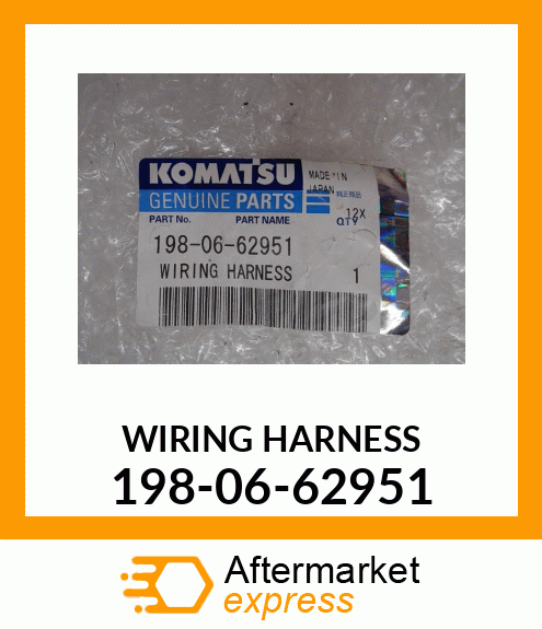 WIRING HARNESS 198-06-62951