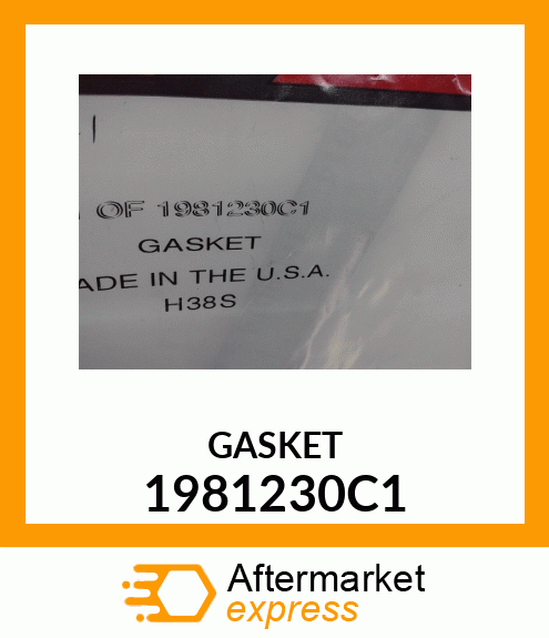 GASKET 1981230C1