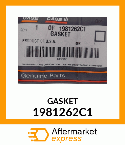 GASKET 1981262C1