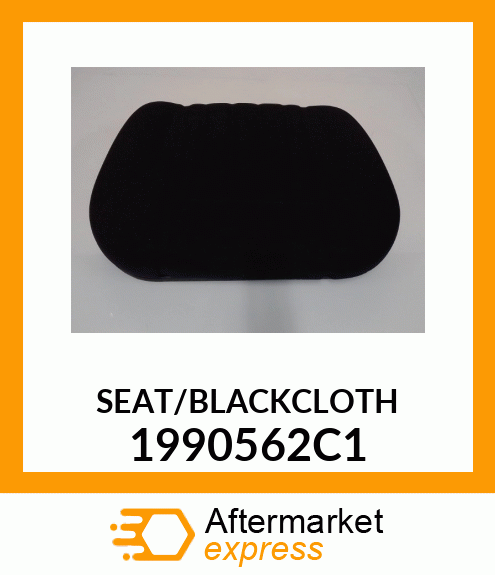 SEAT/BLACKCLOTH 1990562C1