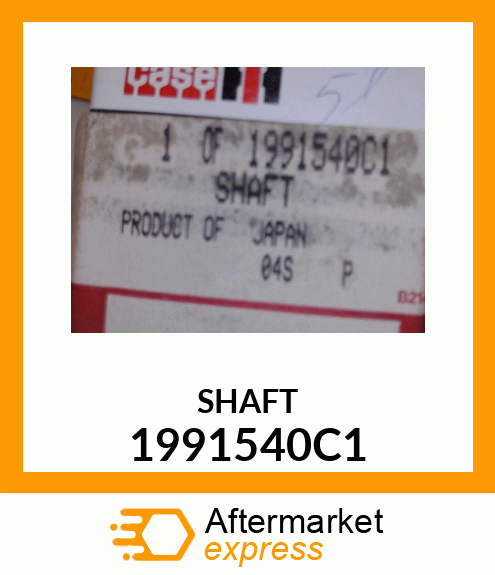 SHAFT 1991540C1