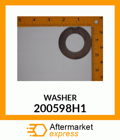 WASHER 200598H1