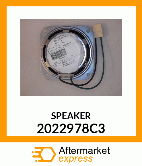 SPEAKER 2022978C3