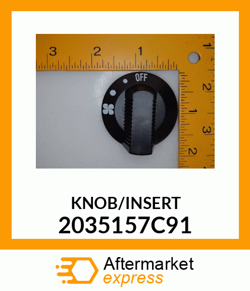 KNOB W/INSERT 2035157C91