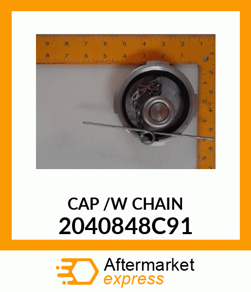 CAP /W CHAIN 2040848C91