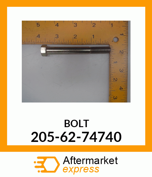 BOLT 205-62-74740