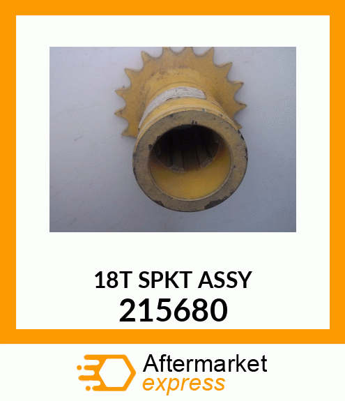 18T SPKT ASSY 215680