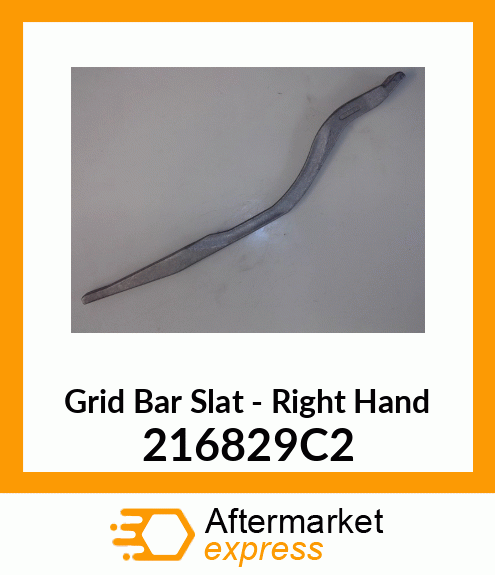 Grid Bar Slat - Right Hand 216829C2