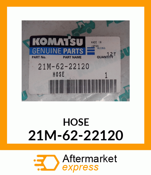 HOSE 21M-62-22120