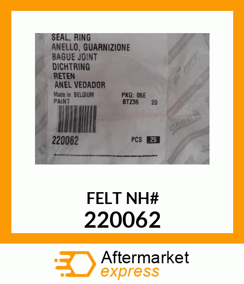 FELT NH# 220062