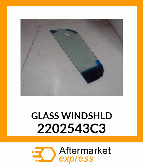 GLASS WINDSHLD 2202543C3